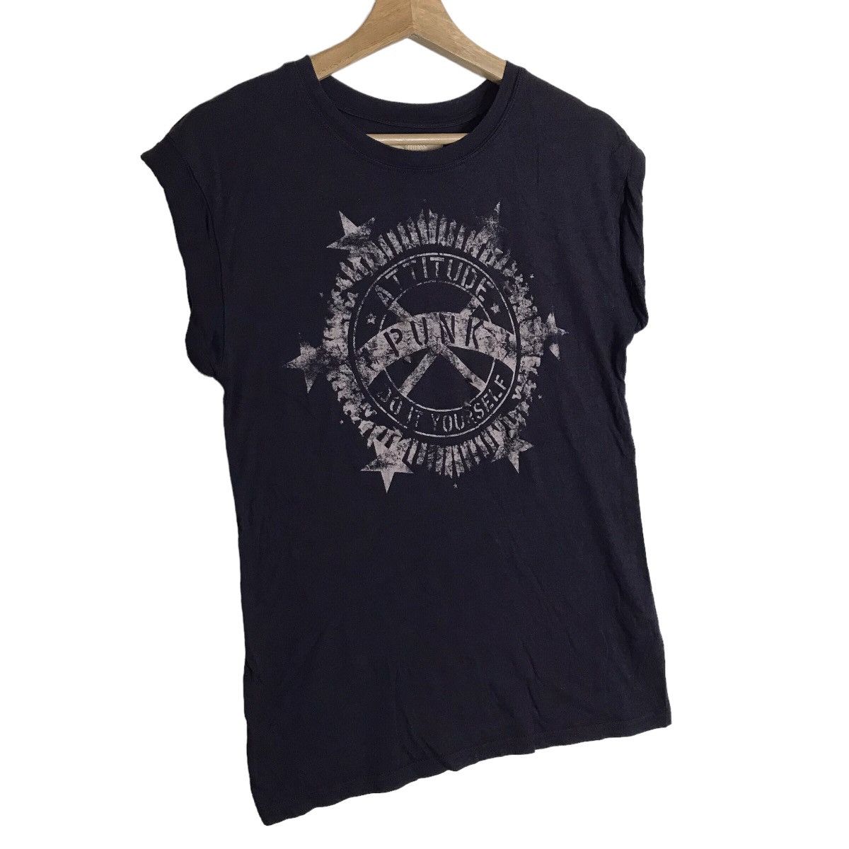 Zara Zara Trafaluc Punk Gothic Tee Shirt Size S / US 4 / IT 40 - 4 Thumbnail