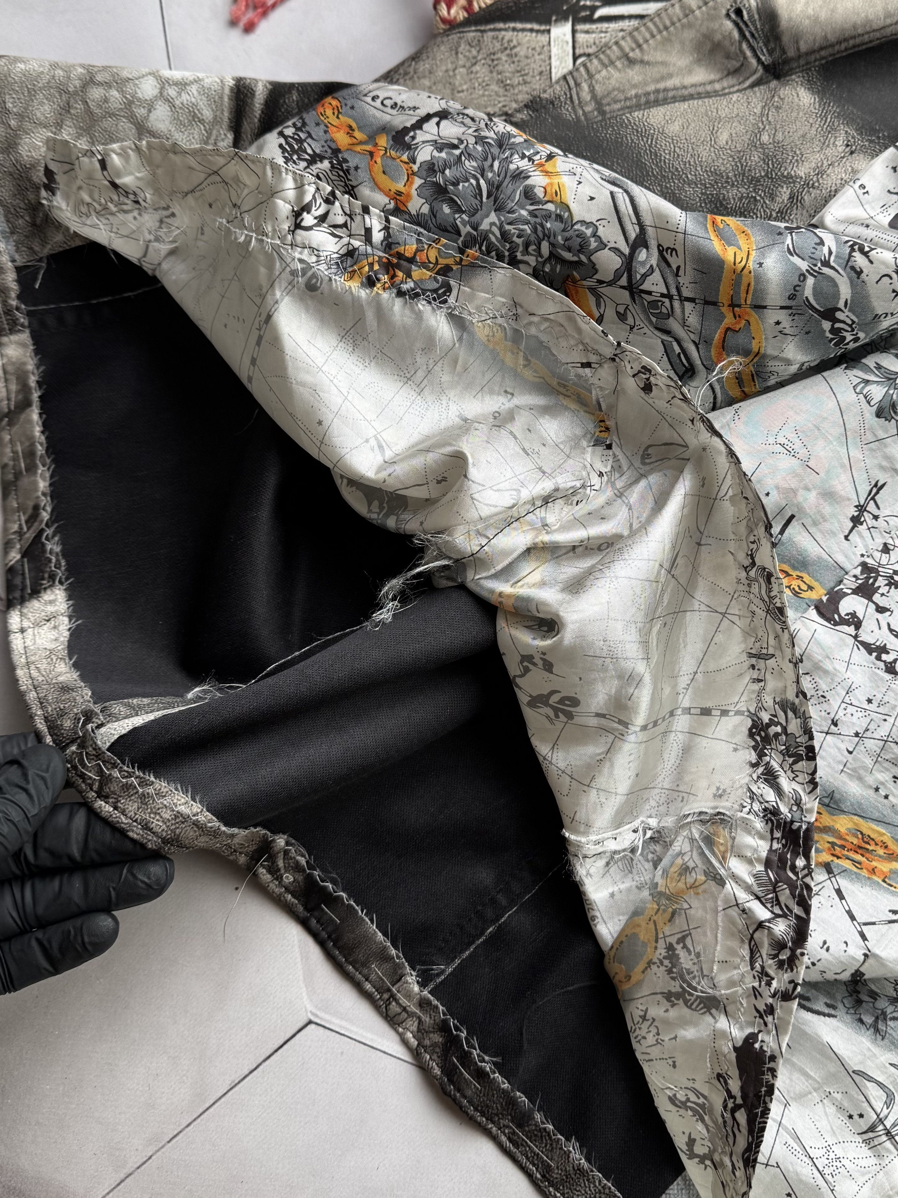 Vintage Vintage Printed Coat Size L / US 10 / IT 46 - 8 Thumbnail