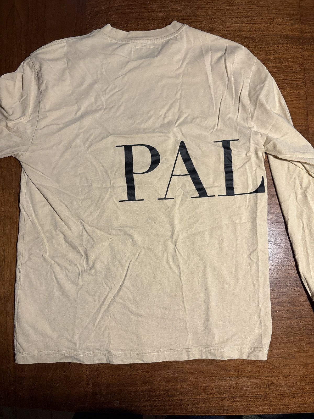 Calvin Klein × Palace Palace CK1 Longsleeve T Shirt Wheat Large SS22 Size US L / EU 52-54 / 3 - 3 Thumbnail
