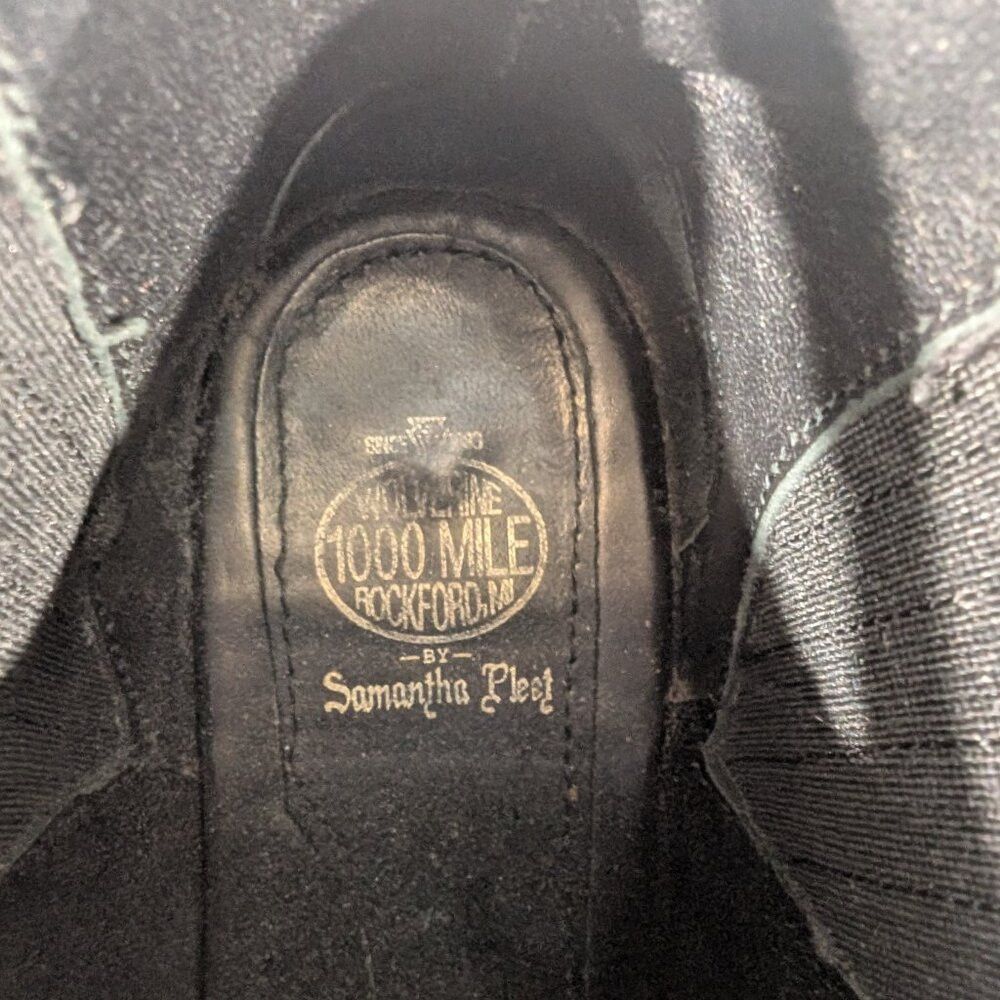 Wolverine Wolverine 1000 Mile W00844 Women 7.5 Black Leather Block He Size US 7.5 / IT 37.5 - 7 Thumbnail
