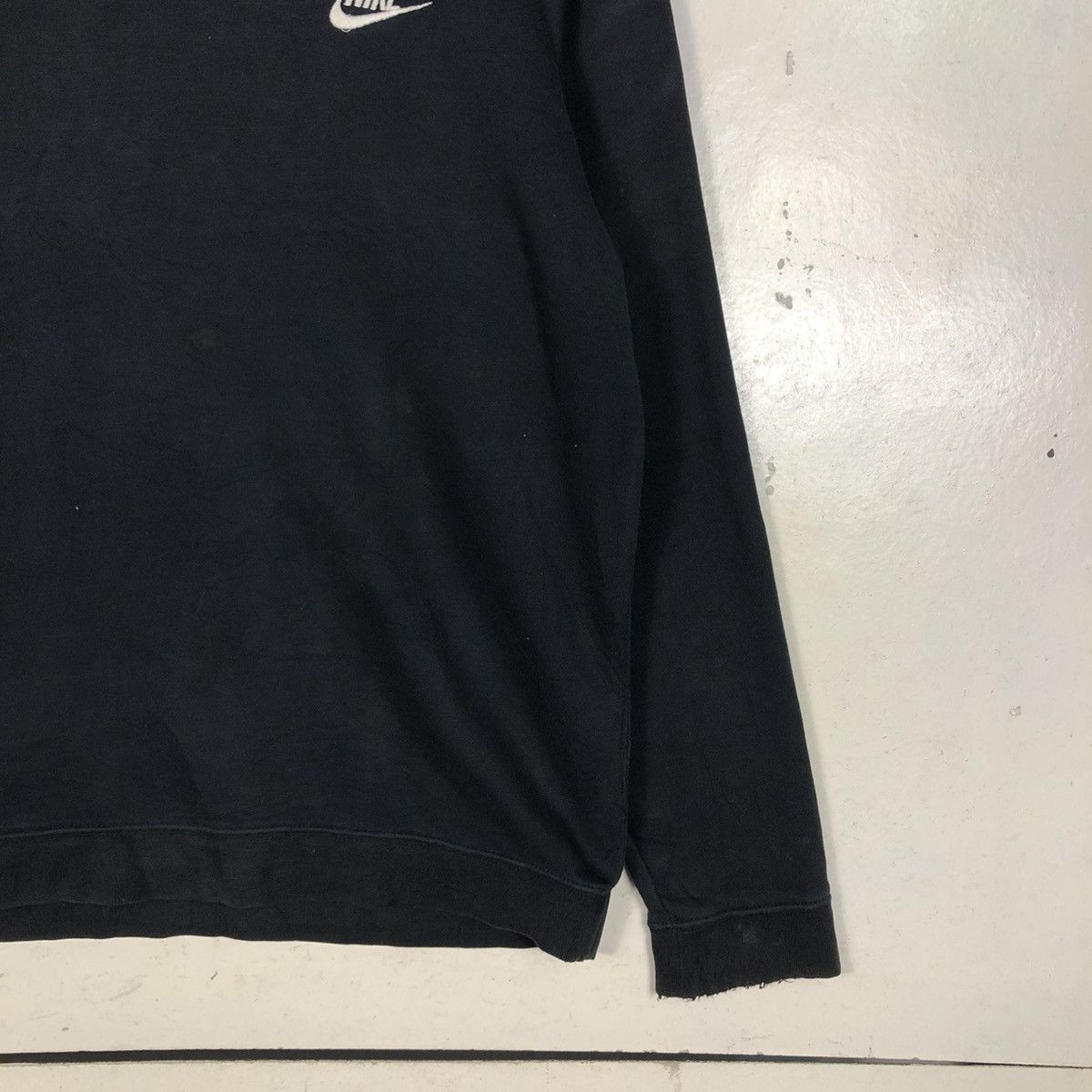 Nike 📌Nike Long Sleeve Sweatshirt Rich Black Size US L / EU 52-54 / 3 - 7 Thumbnail