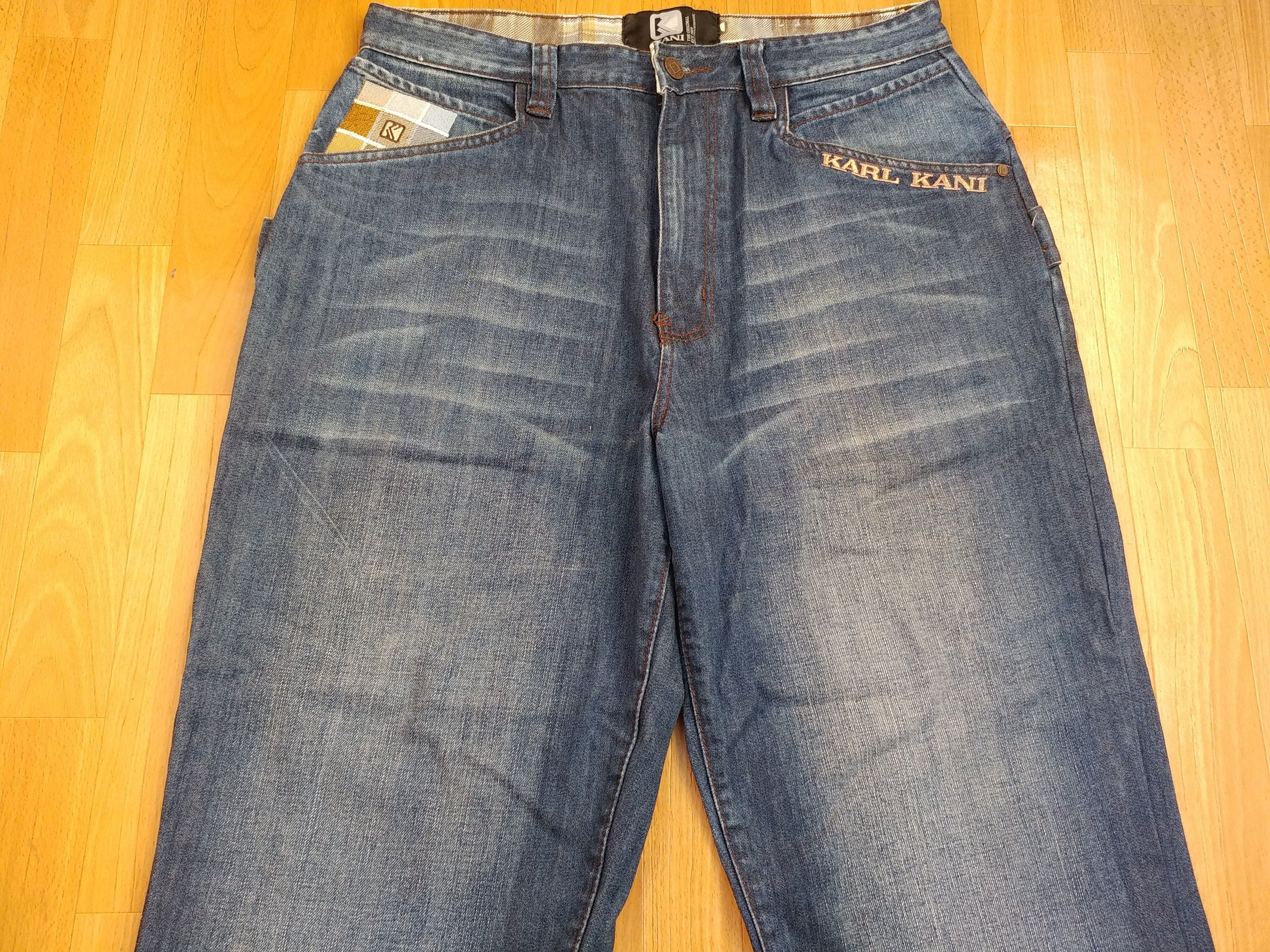 Karl Kani KARL KANI jeans, baggy, vintage Kani jeans, 90s hip hop W 34 Size US 34 / EU 50 - 11 Thumbnail