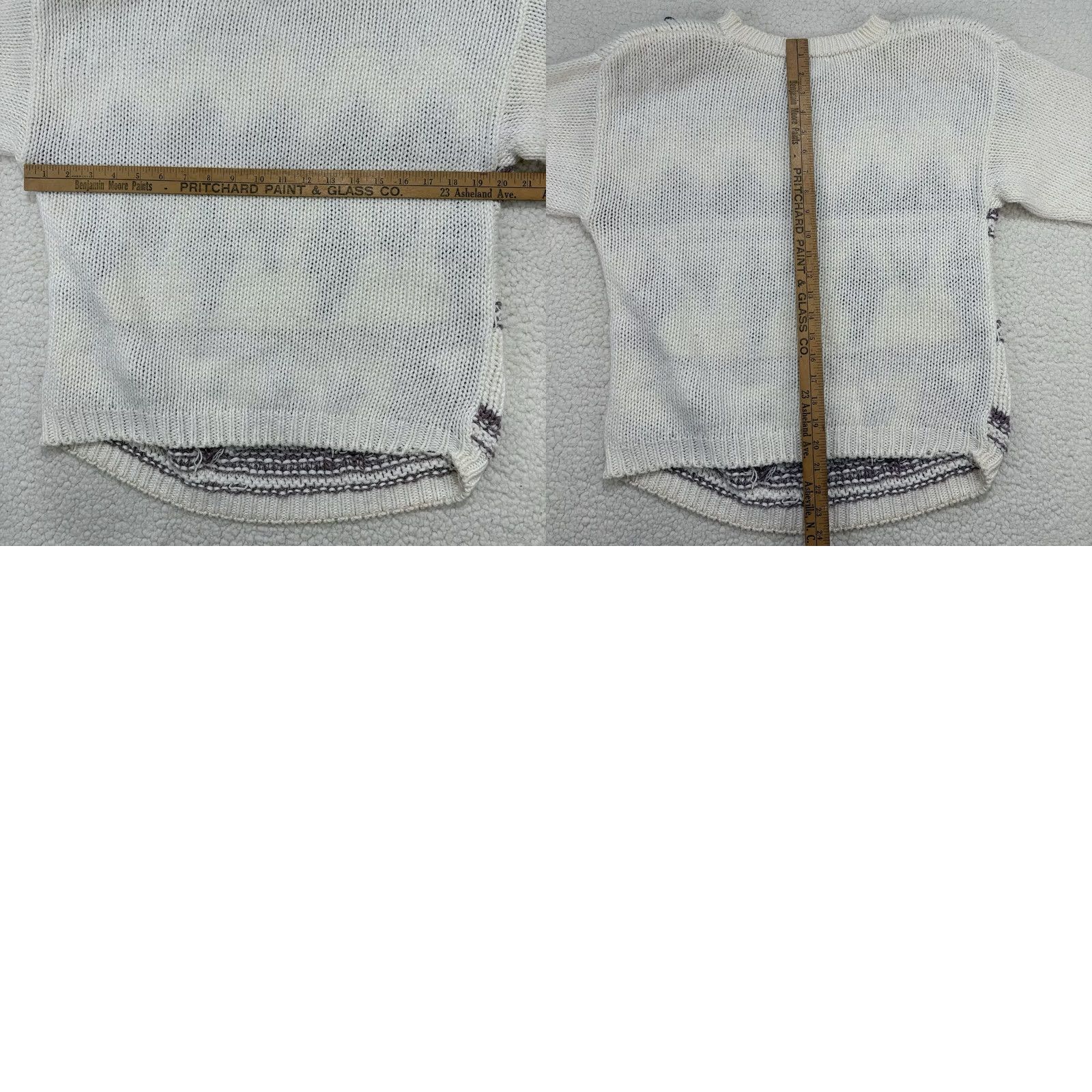 Vintage VINTAGE Coral Bay Sweater Womens M Pastel Argyle Cottagecore Chunky Knit Granny Size M / US 6-8 / IT 42-44 - 8 Thumbnail