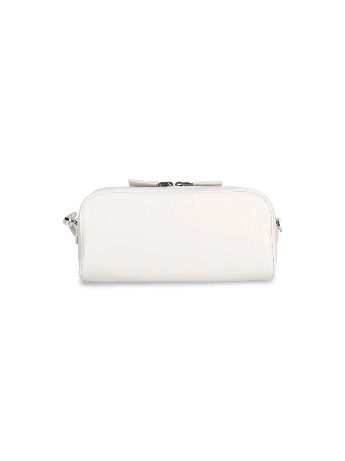 Prada PRADA White Multi Pocket Leather Crossbody Bag New/Auth Size ONE SIZE - 4 Thumbnail