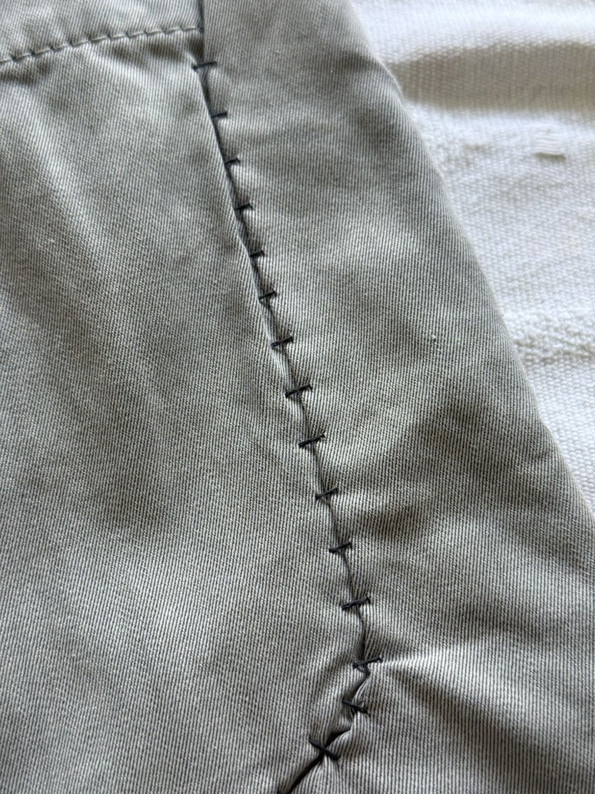 Layer-0 Gray Cotton Pants