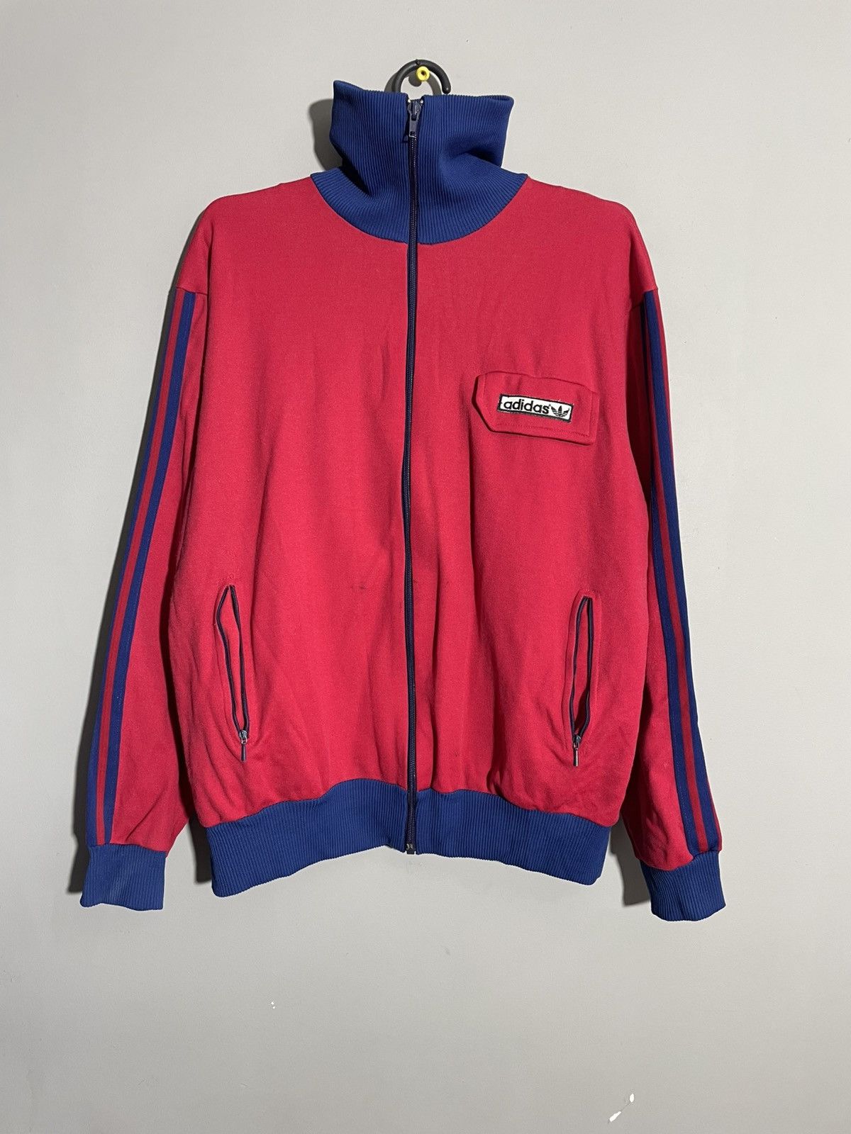 Adidas Rare Vintage 80s Adidas Logo Track jacket size 56 Size US XL / EU 56 / 4 - 3 Thumbnail