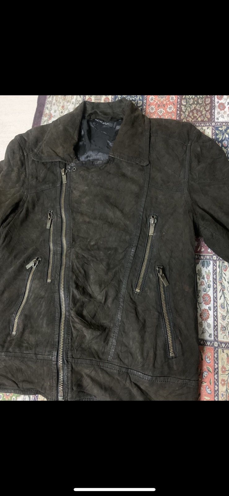 Vintage × William Rast Leather jacket dark brown Size US M / EU 48-50 / 2 - 3 Thumbnail