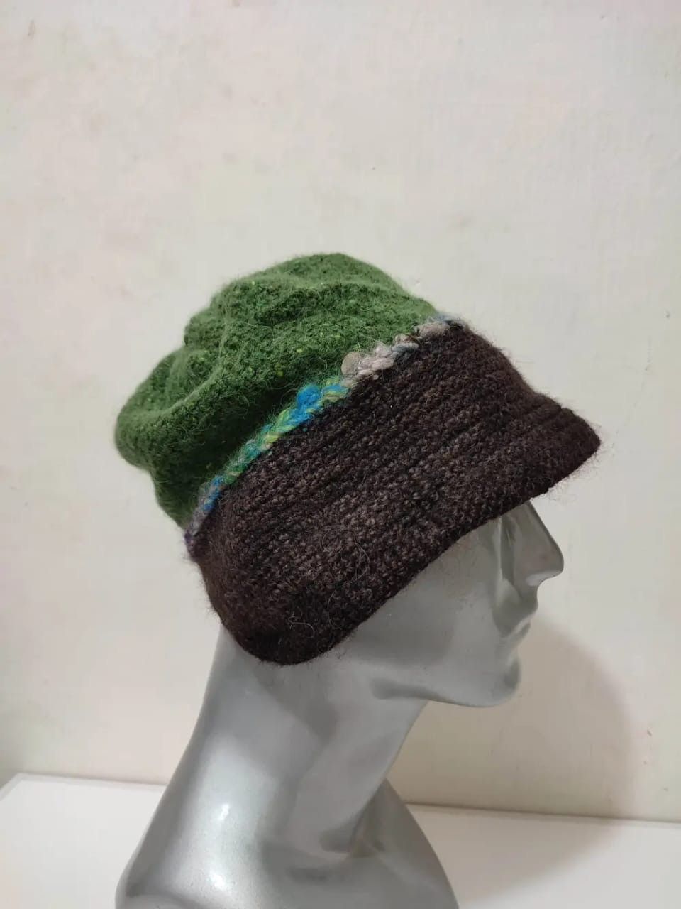 Japanese Brand Mukodo kuroda Japan Hats 2 tone design Size ONE SIZE - 3 Thumbnail