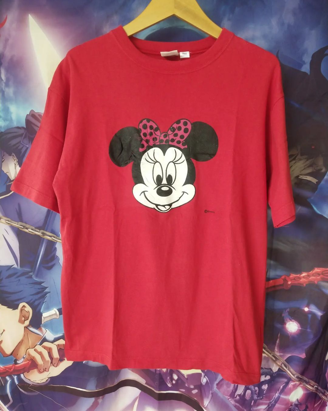 Cartoon Network × Disney × Vintage Vintage Disney's Minnie Mouse Red Official Cartoon Tees Size US L / EU 52-54 / 3 - 1 Thumbnail