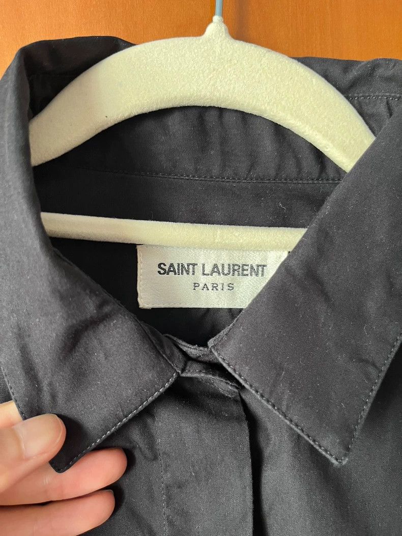 Saint Laurent Paris Saint Laurent Paris shirt 2505-Nextarrow Size XXS / US 00 / IT 34 - 2 Thumbnail