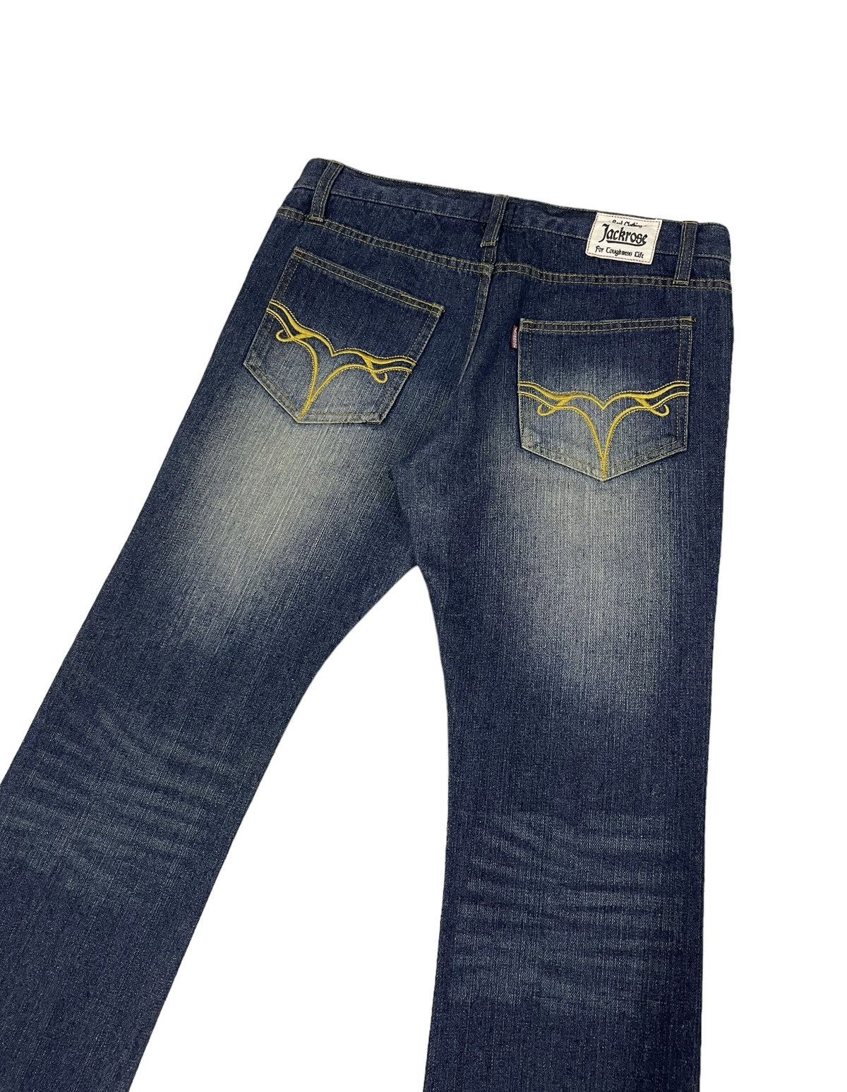 Beauty Beast JackRose Japan Flare Jeans Size US 32 / EU 48 - 6 Thumbnail