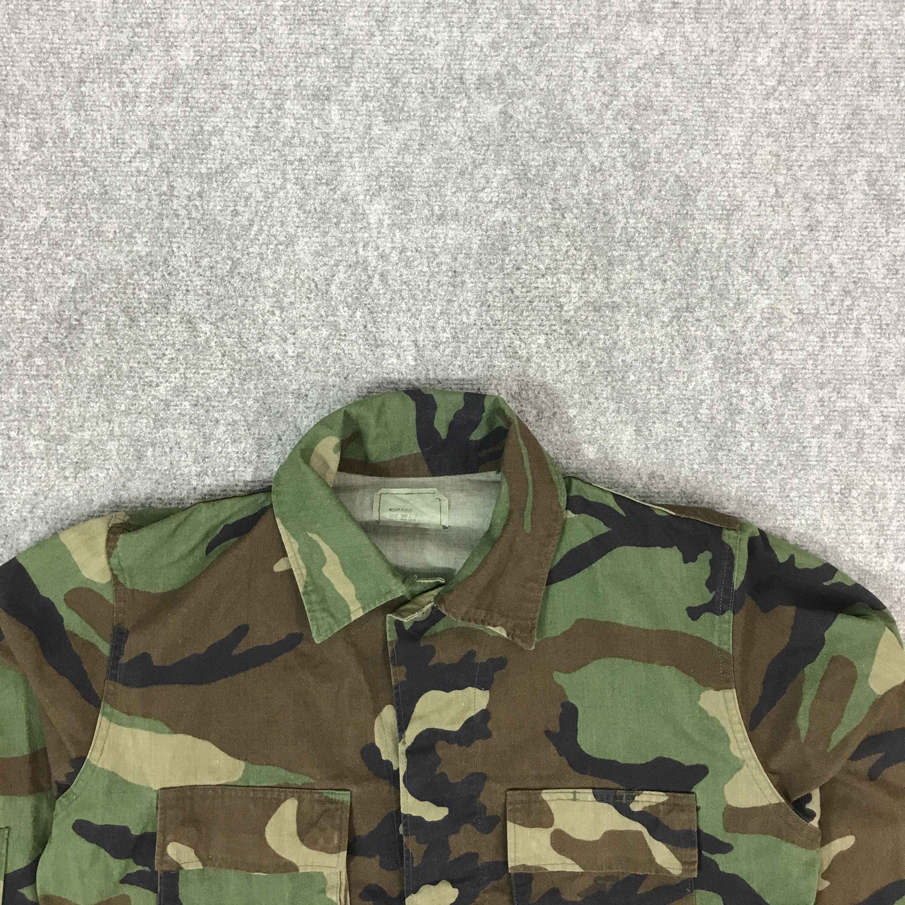 Japanese Brand × Vintage VINTAGE US ARMY USMC CAMO CROPPED STYLE JACKET Size US M / EU 48-50 / 2 - 3 Thumbnail