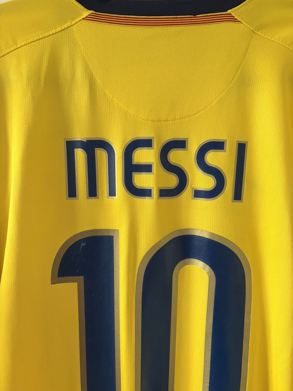 Barcelona nike 2008/2009 wyjazdowa Messi — zdjęcie 2