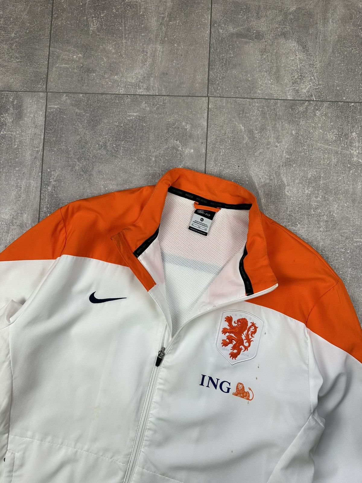 Nike Nike Netherlands KNVB Soccer Light Jacket Size US XL / EU 56 / 4 - 8 Thumbnail