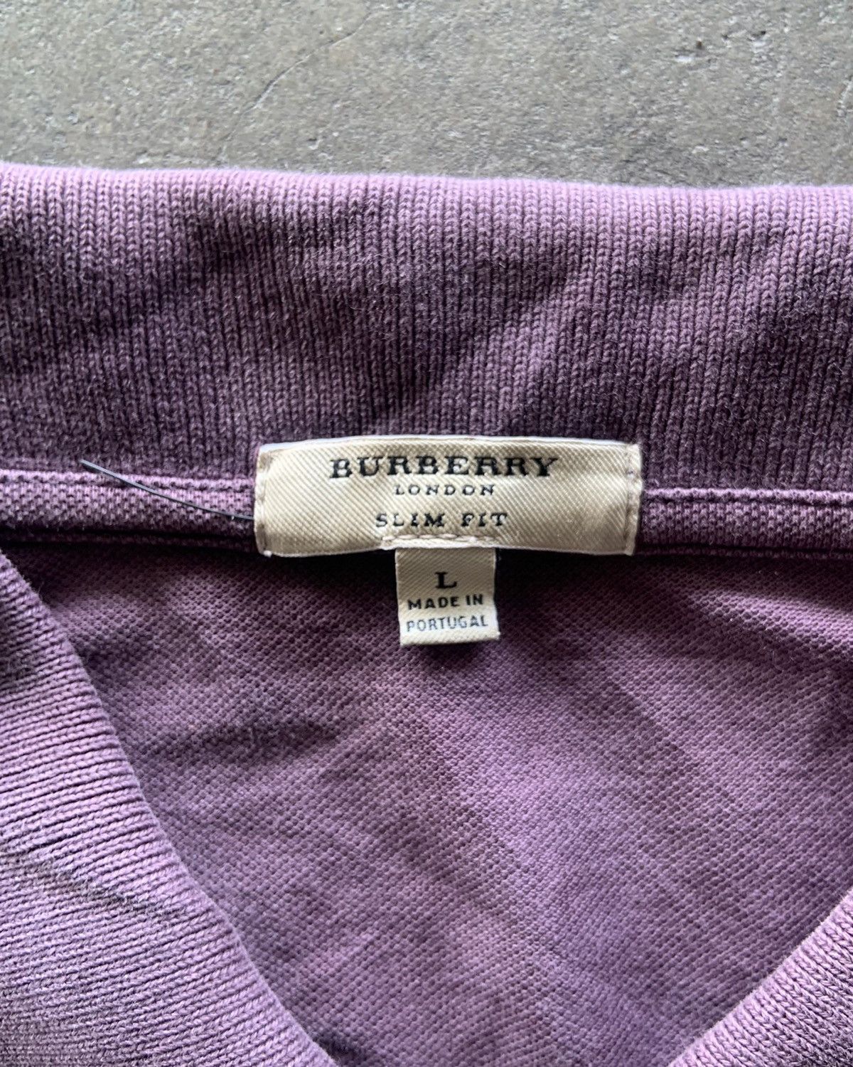 Burberry 1990s Burbeey London Faded Purple Size US L / EU 52-54 / 3 - 3 Thumbnail