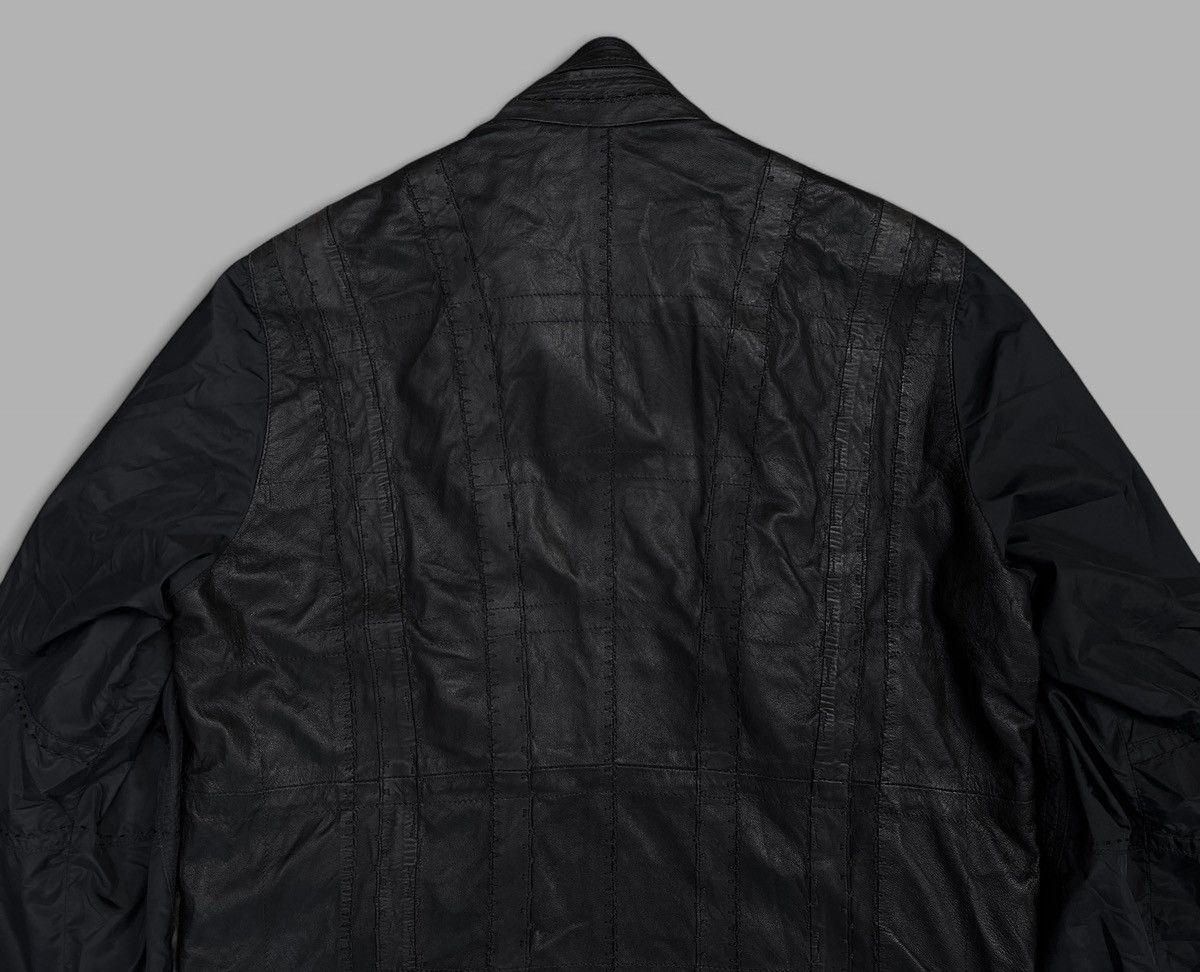 Handmade 🔥Rare KAPRAUN Hand Made Leather Nylon Jacket Y2K Size US L / EU 52-54 / 3 - 16 Thumbnail