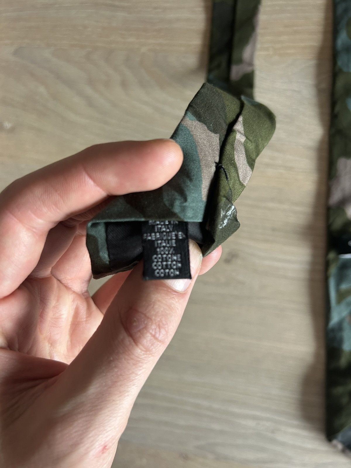 Givenchy Army Camouflage Tie Size ONE SIZE - 4 Thumbnail