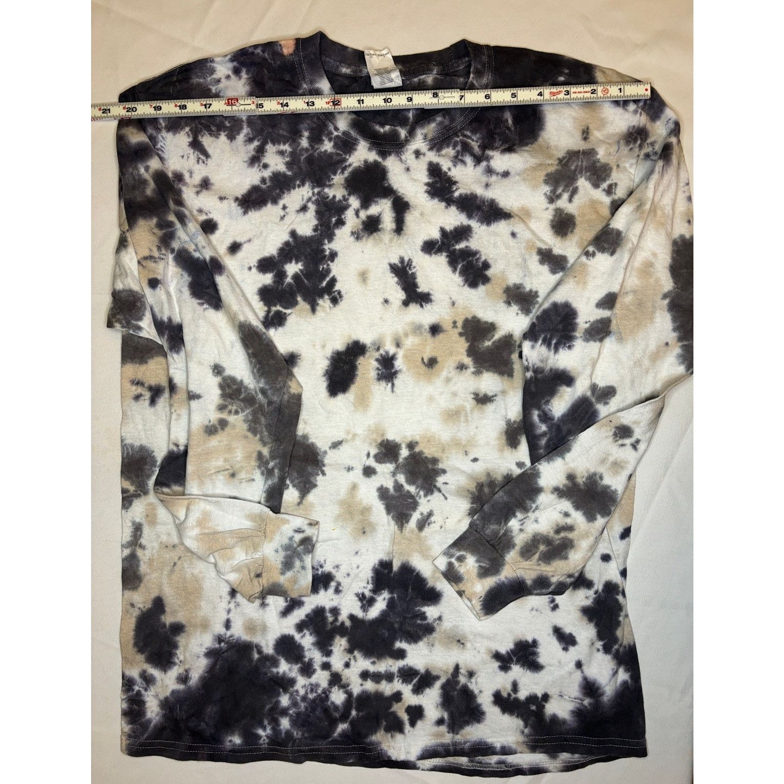 Gildan GILDAN Adult Long Sleeve Tie Dyed Cotton T-Shirt | Size L Size US L / EU 52-54 / 3 - 3 Thumbnail