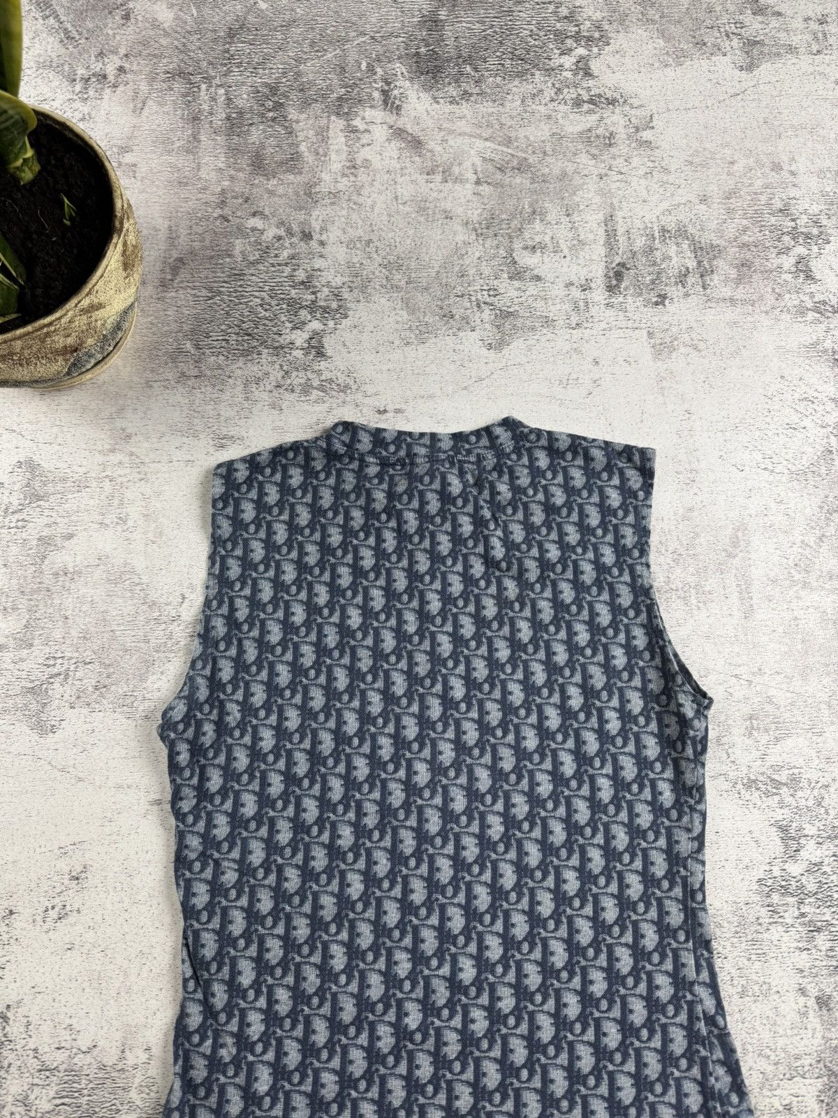 Dior Christian Dior 2005 Boutique Jadore Monogram Sleeveless Tank Trotter Top Size S / US 4 / IT 40 - 16 Thumbnail