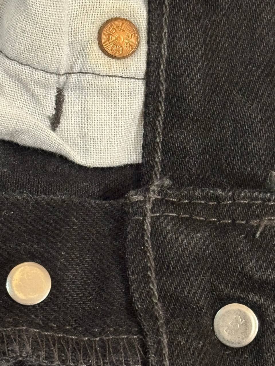 Levi's Vintage Levi’s 501 Black Denim Made in USA 1996 Jeans W33L36 Size US 33 - 4 Thumbnail