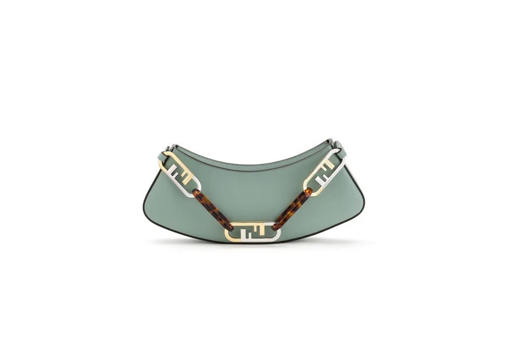 Fendi o1loc1c0824 Size: OS/ Lock Swing in Green Size ONE SIZE - 1 Preview