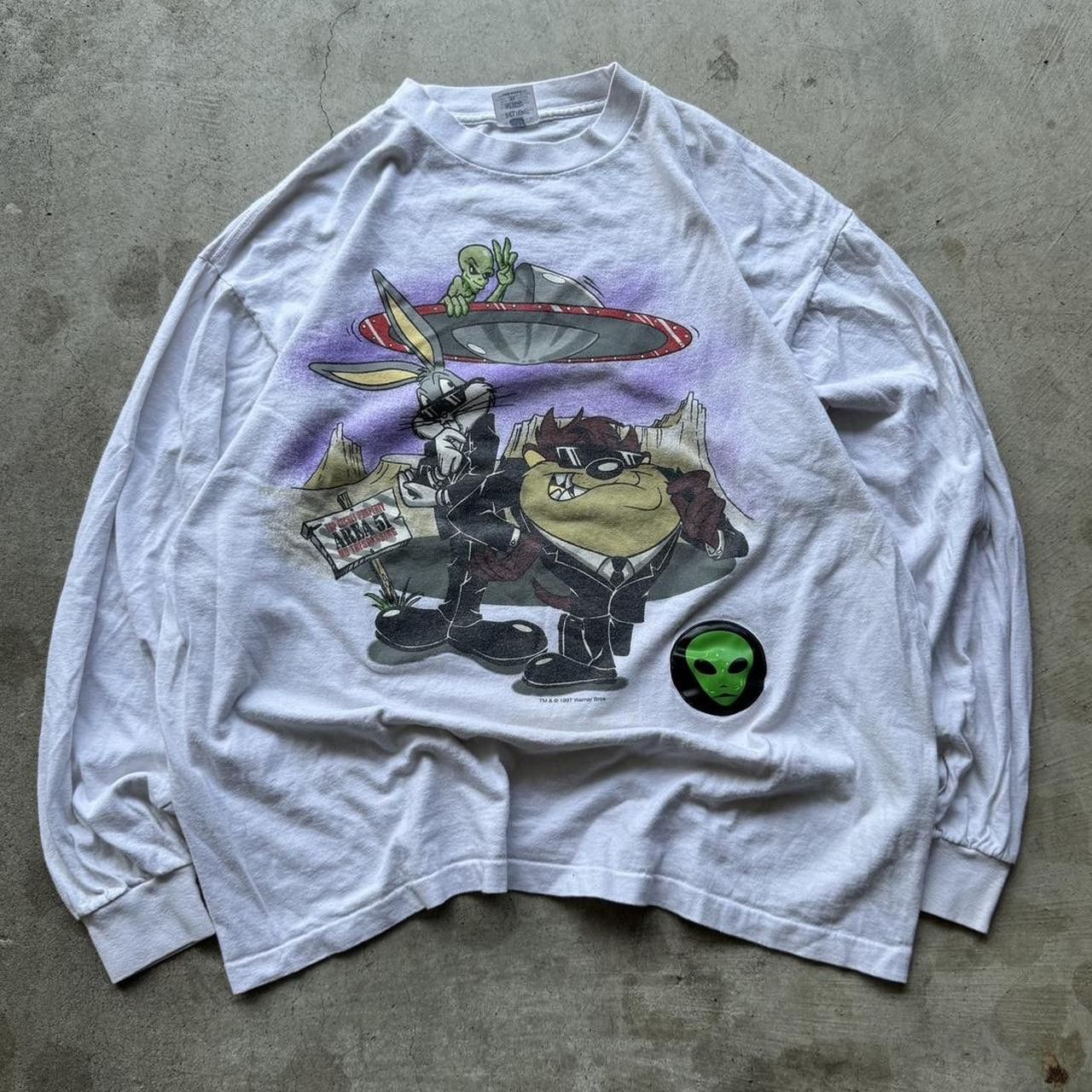 Warner Bros Super Crazy Vintage Taz Looney Size US S / EU 44-46 / 1 - 1 Thumbnail