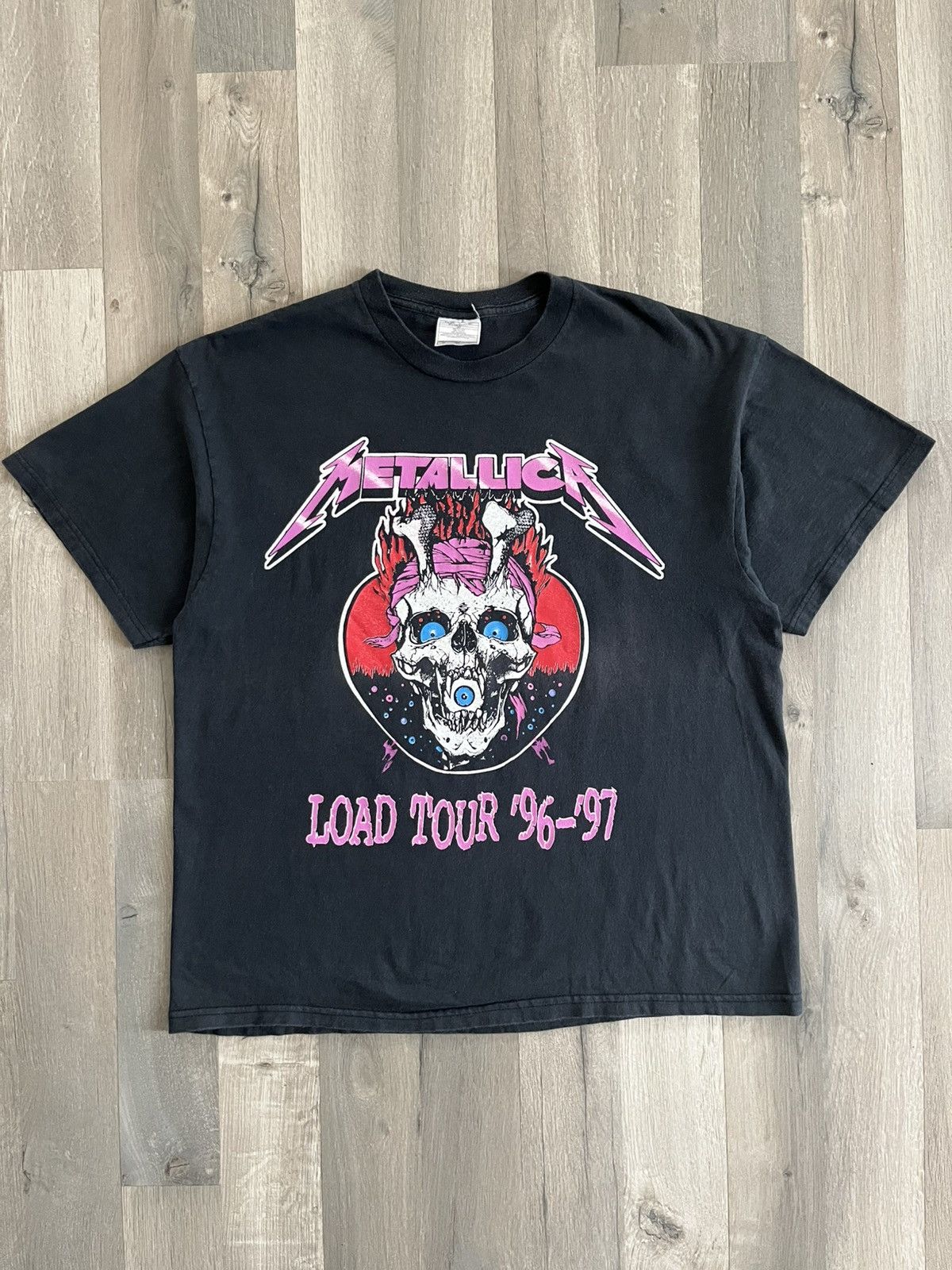 Metallica ‘96 - ‘97 Metallica Load Tour Tee Size US L / EU 52-54 / 3 - 1 Thumbnail