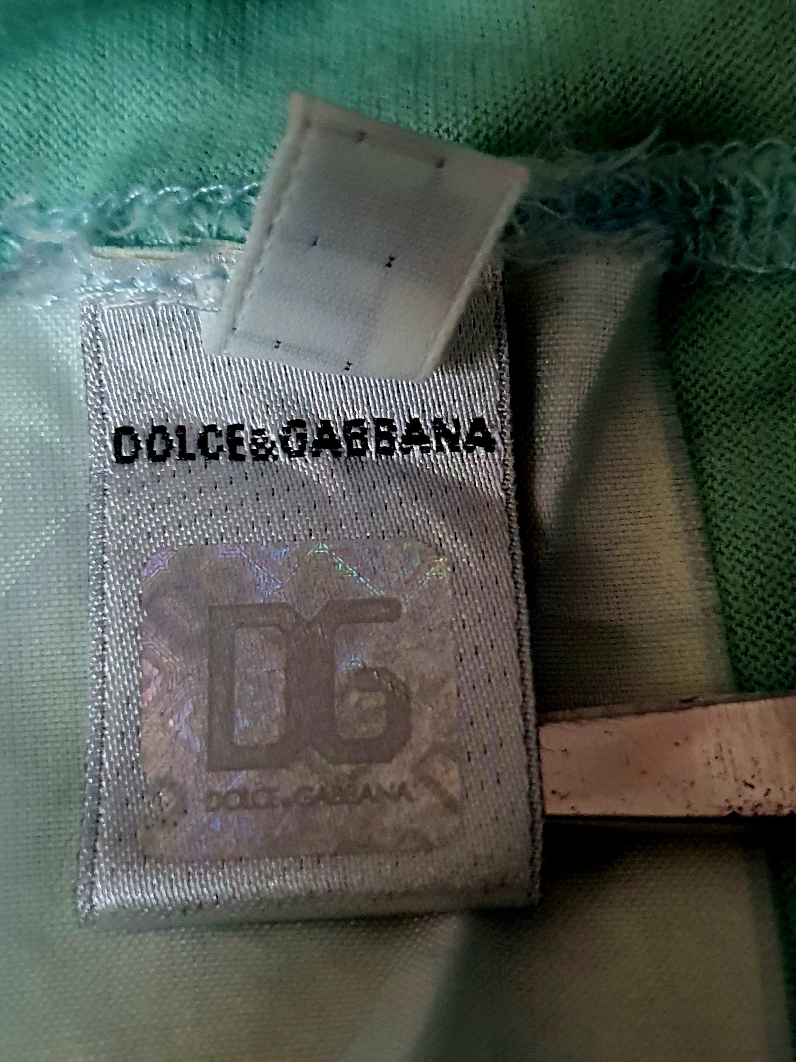 Dolce & Gabbana (D&G) Dolce & Gabbana 'Koss Stereophones' V-neck Ringer Size US S / EU 44-46 / 1 - 11 Thumbnail
