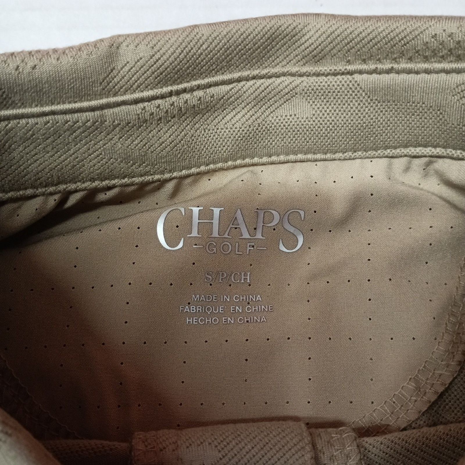 Chaps Chaps Golf Camo Polo Shirt Men's S Small Khaki 4-Way Stretch Size US S / EU 44-46 / 1 - 4 Thumbnail