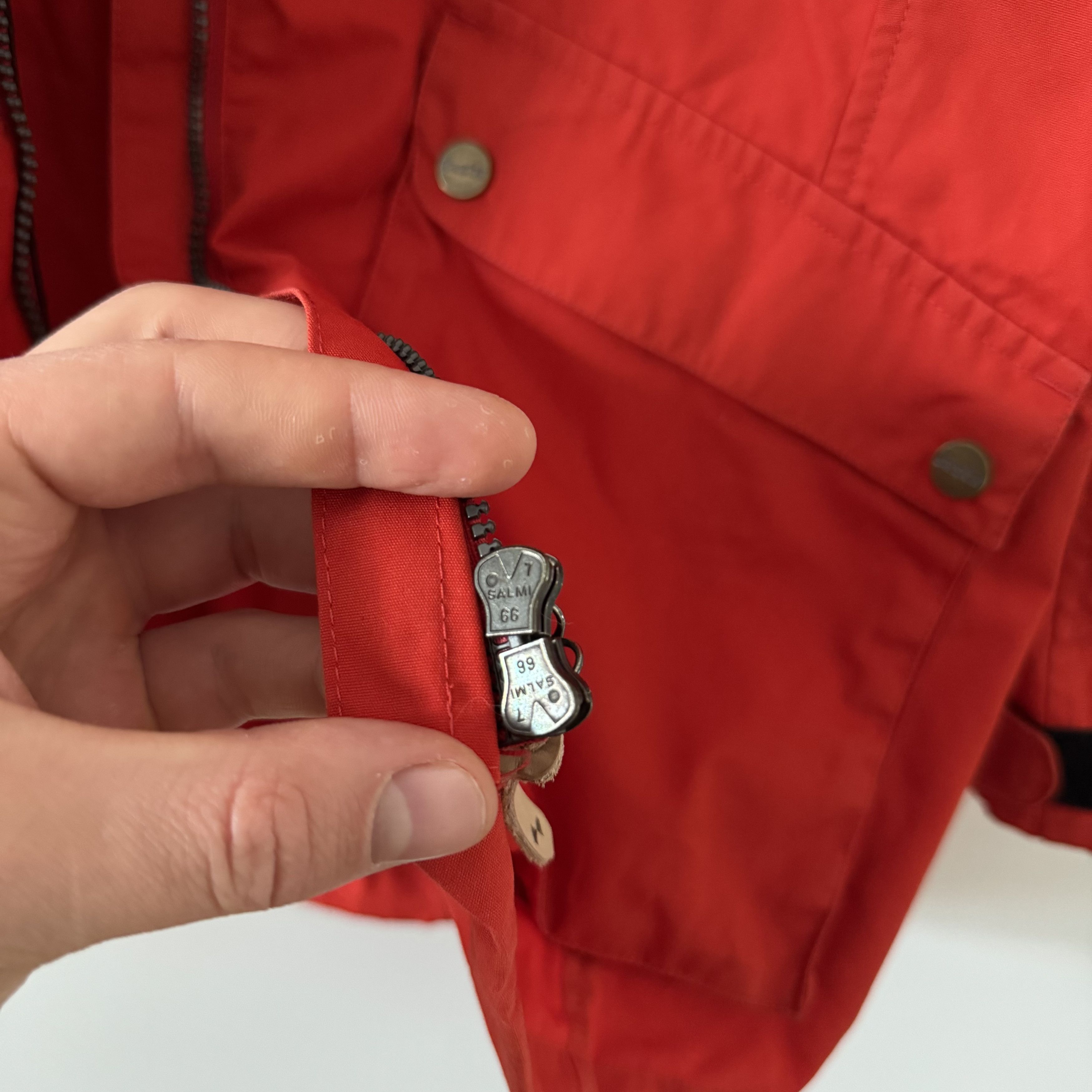 Arc'teryx Women's Sasta Sweden Outdoor Red/Orange Hooded Jacket Size M / US 6-8 / IT 42-44 - 15 Thumbnail