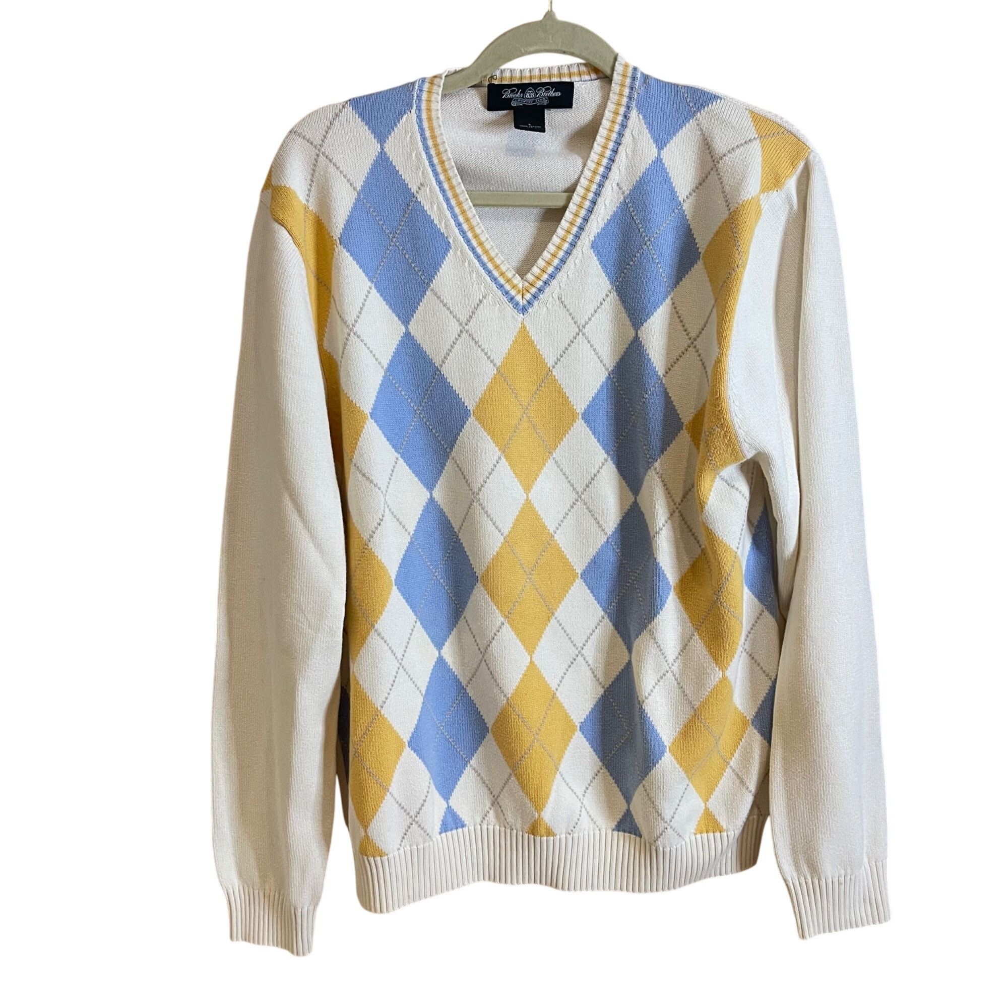 Brooks Brothers Brooks Brothers Vintage Mens Sweater Size Large Size US L / EU 52-54 / 3 - 1 Thumbnail