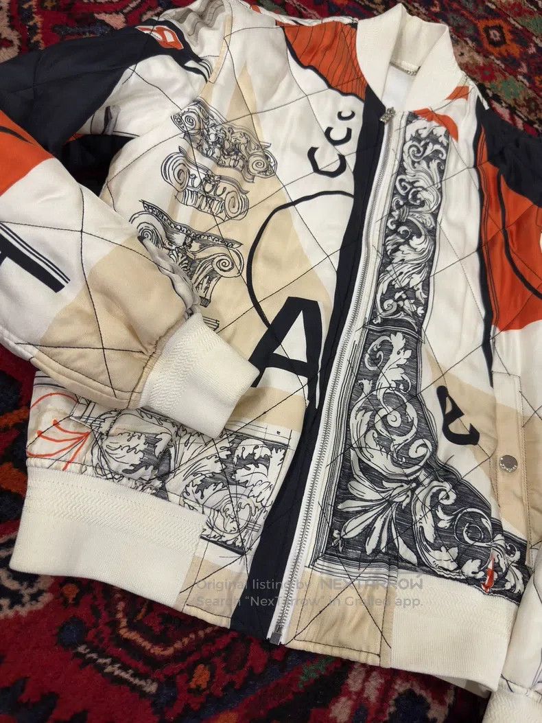 Versace Versace Baseball uniform thin cotton jacket Size US S / EU 44-46 / 1 - 5 Thumbnail