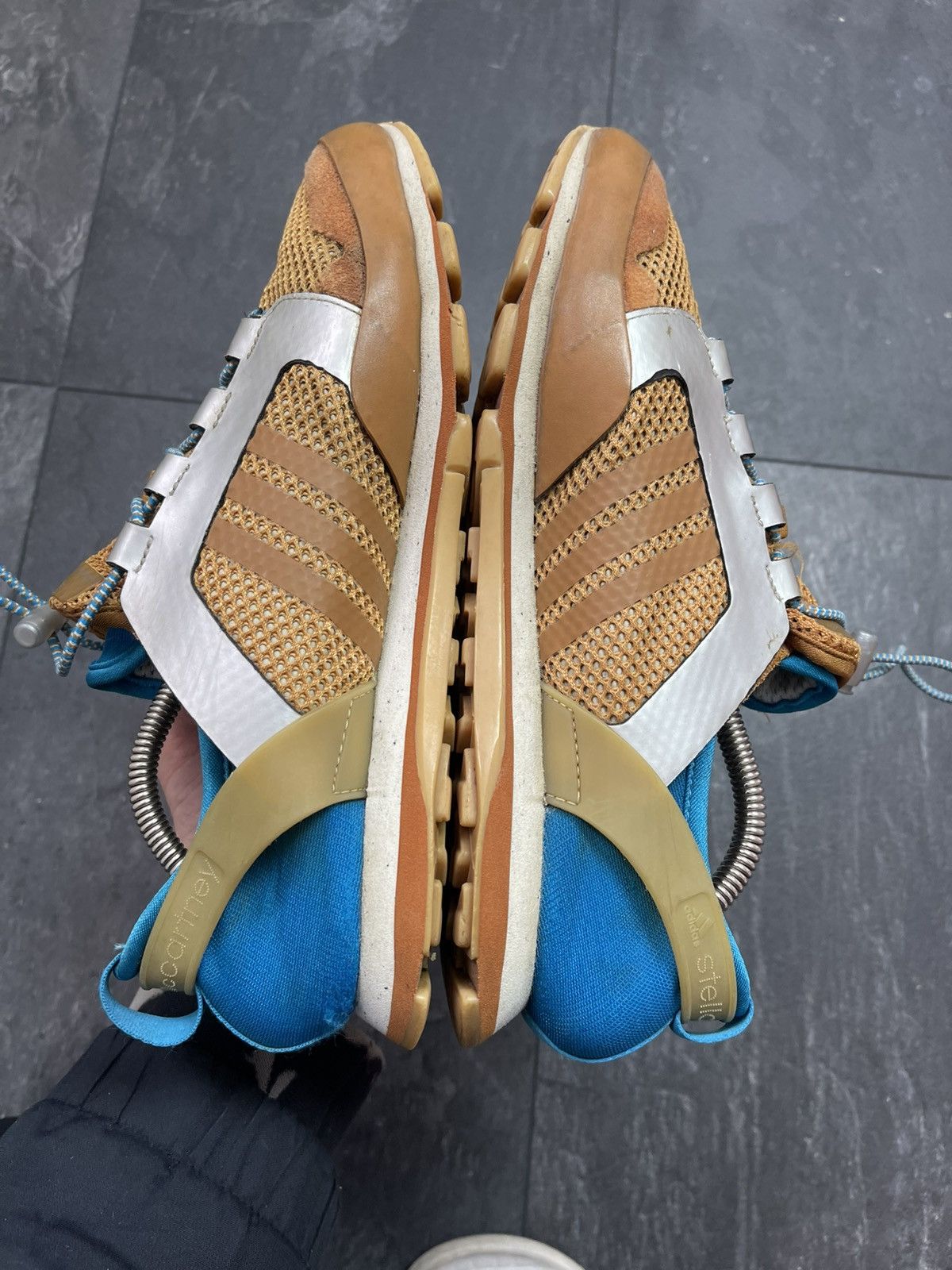 Adidas × Streetwear × Vintage Vintage adidas Stella McCartney low top sneakers Size US 7 / EU 40 - 12 Thumbnail