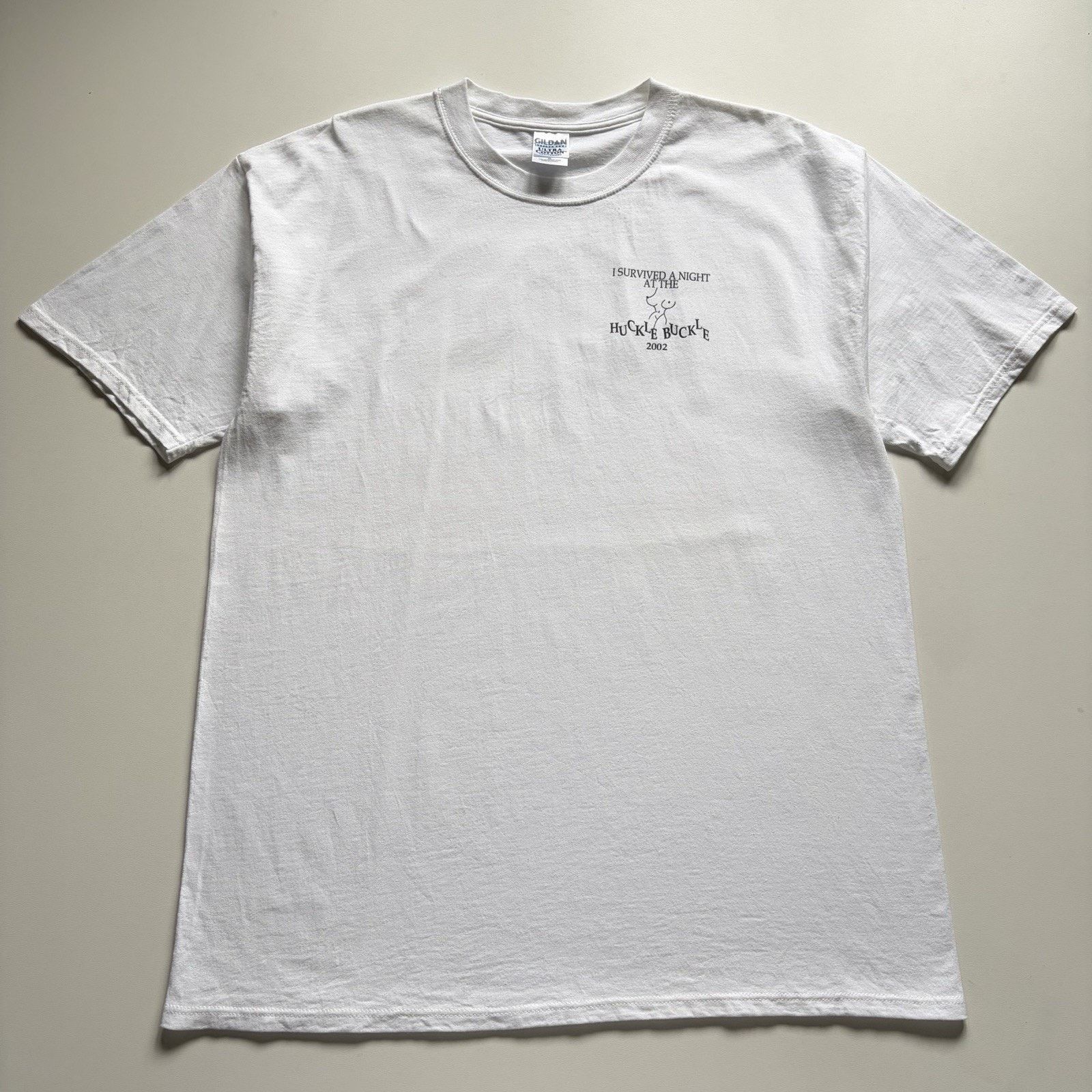 Vintage 90s Boobs Shirt XL Night At The Huckle Buckle Funny