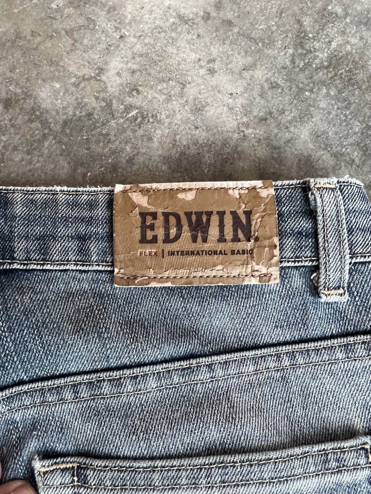 Edwin × If Six Was Nine × Japanese Brand 🌈Flare 90’s style Edwin Faded Washed Jean Size US 28 / EU 44 - 14 Thumbnail