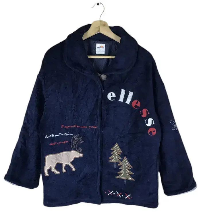 Ellesse Vintage Ellesse Fleece Jackets Size M / US 6-8 / IT 42-44 - 1 Thumbnail