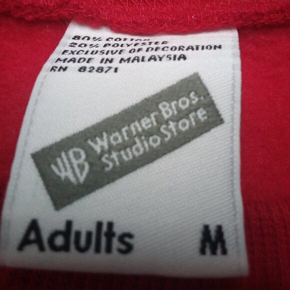 Vintage × Warner Bros DS Vintage Warner Bros. Looney Tunes Crewneck Sweatshirt Size US M / EU 48-50 / 2 - 3 Thumbnail