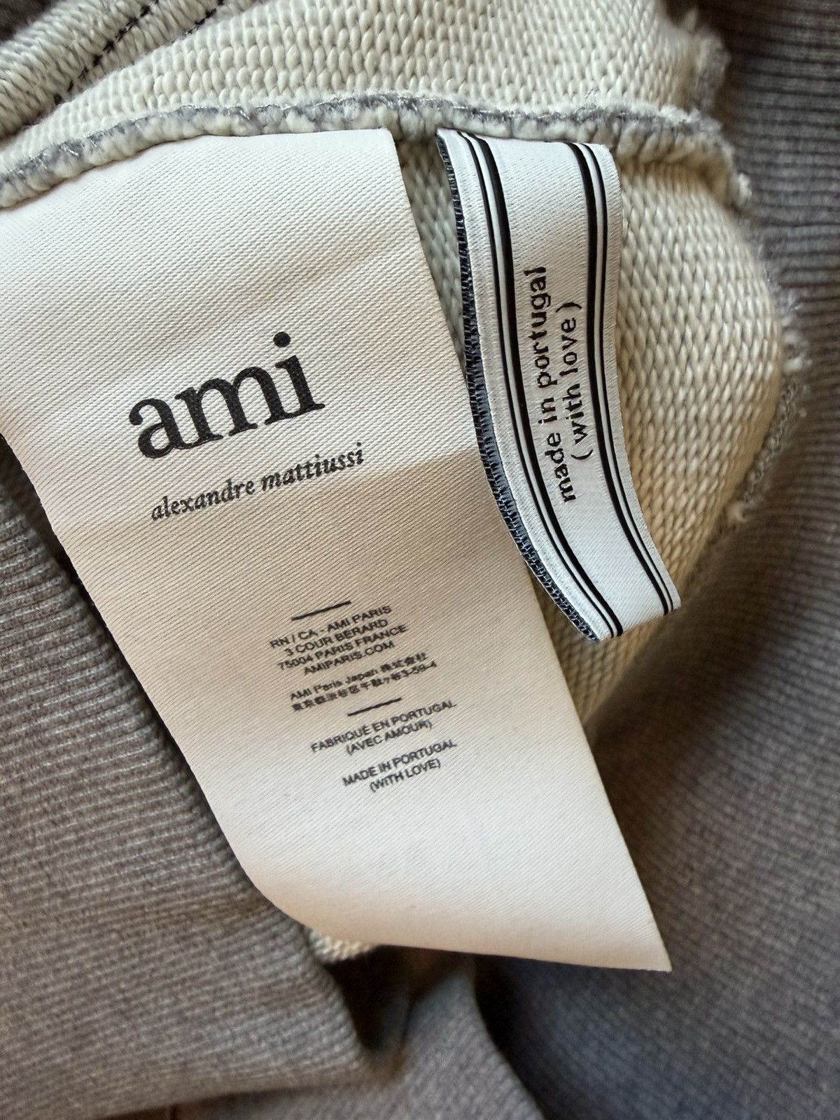 AMI AMI Alexandre Mattiussi Grey Floral Crewneck Sweatshirt Size US M / EU 48-50 / 2 - 4 Thumbnail
