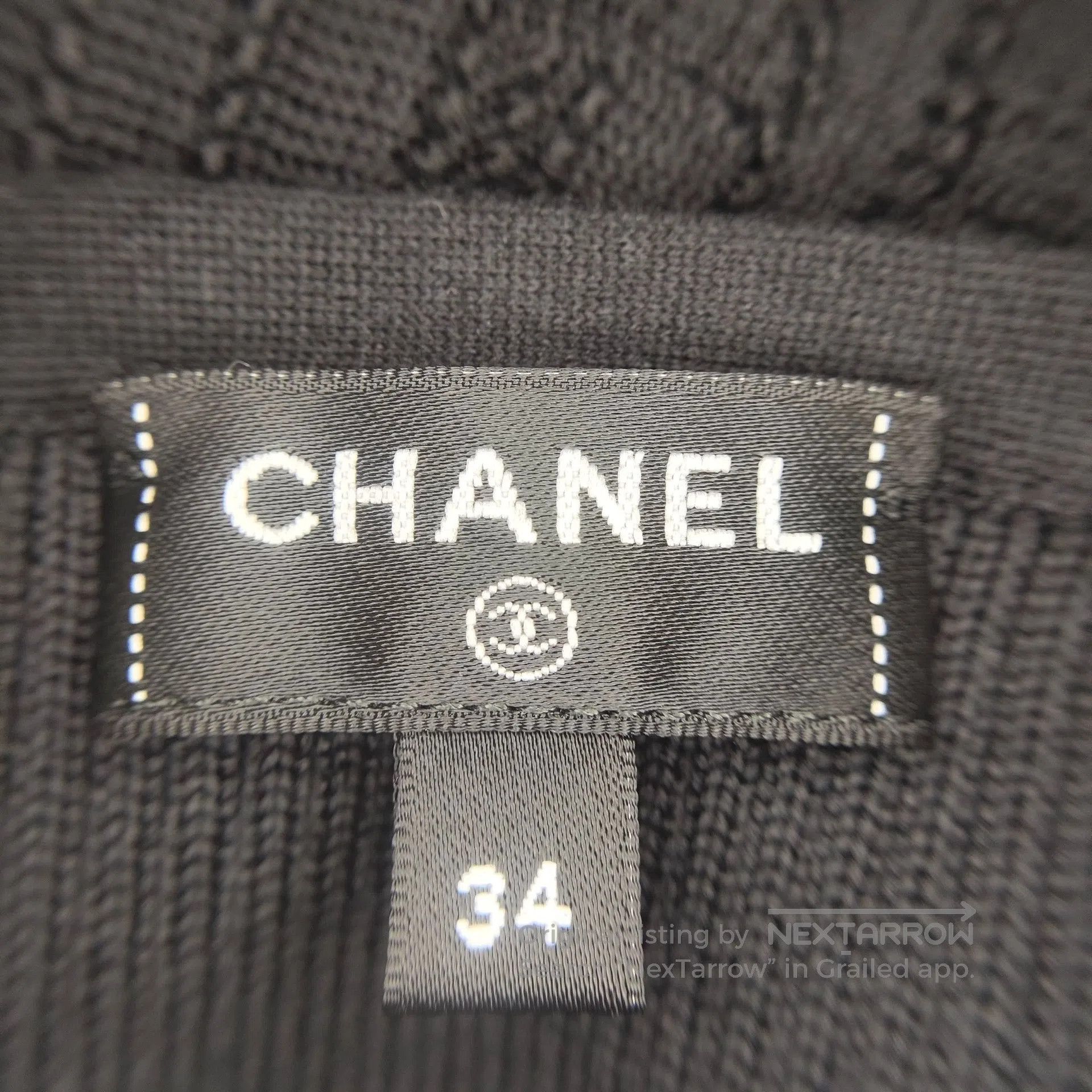 Chanel Chanel Black bow diamond buckle strapless dress size 34| Size XXS / US 00 / IT 34 - 6 Thumbnail