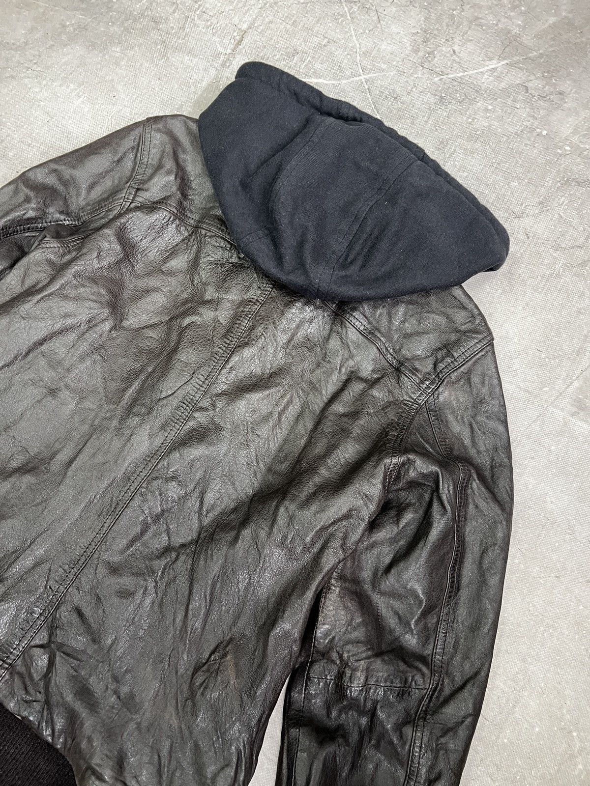 14th Addiction Diesel Leather Jakcet Black Vintage 14th addiction style y2k Size US M / EU 48-50 / 2 - 10 Thumbnail