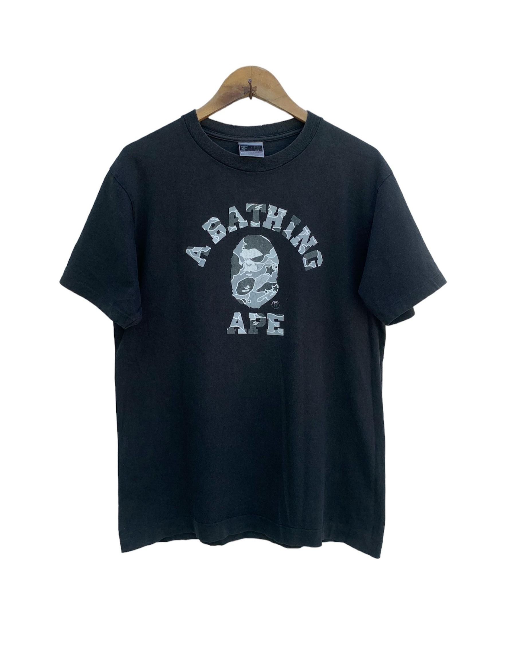 Bape × Nigo Star Camo College Tee Size US M / EU 48-50 / 2 - 1 Thumbnail