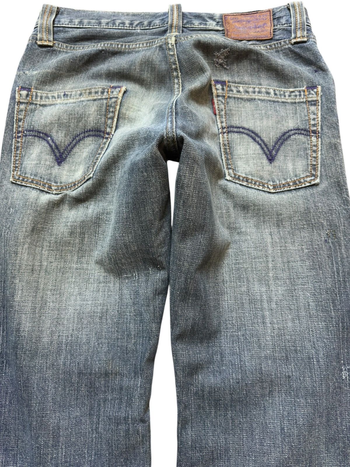 Levi's Vintage Clothing Vintage Levi’s 708 Mudwash Straight Leg Denim Size US 30 / EU 46 - 5 Thumbnail