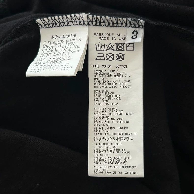 Yohji Yamamoto Yohji Yamamoto 22 SS Women Like Printed Long Sleeve T-Shir Size US L / EU 52-54 / 3 - 5 Thumbnail