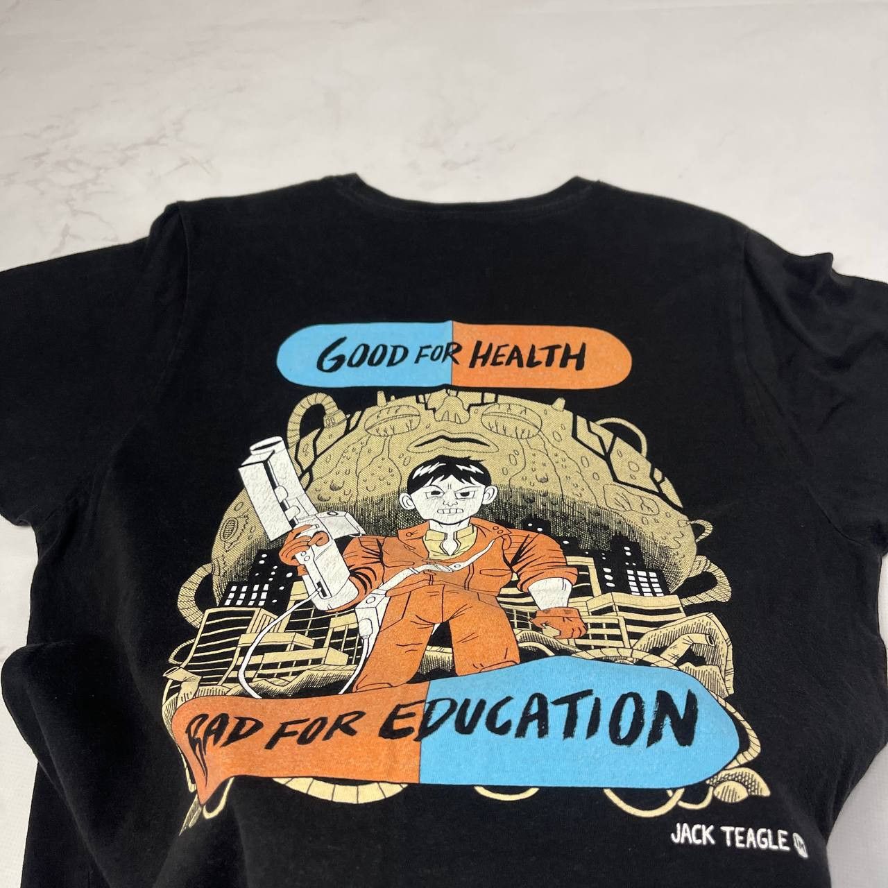 Vintage Vintage Akira T-shirt Movie Anime Black Mens Size M Size US M / EU 48-50 / 2 - 12 Thumbnail