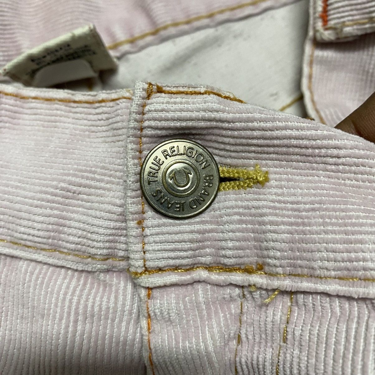True Religion True Religion Dyed&Stone Corduroy Jeans Size US 34 / EU 50 - 19 Thumbnail