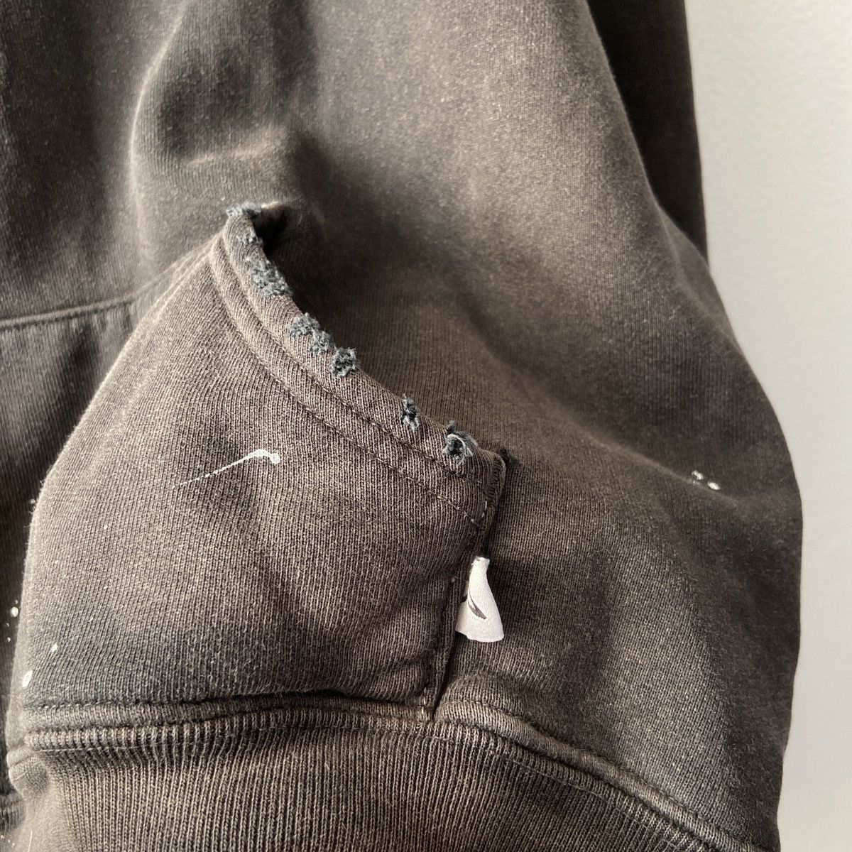 Akimbo Club Akimbo Watch Peeker Distressed hoodie Sun Faded Black Size US S / EU 44-46 / 1 - 3 Thumbnail