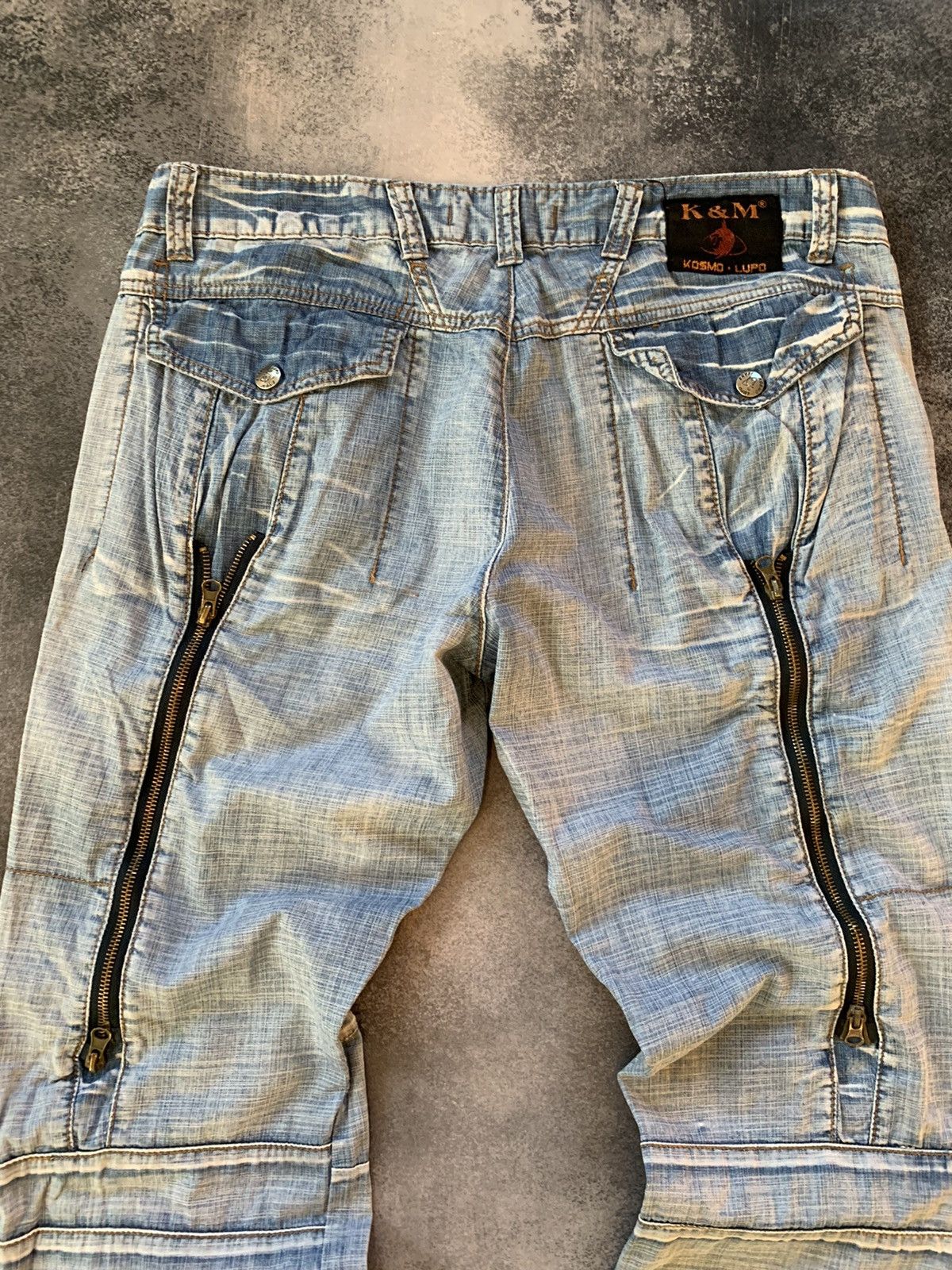 Hysteric Glamour × Japanese Brand Vintage Rick Owens Junya Watanabe Style Washed Jeans Size US 34 / EU 50 - 7 Thumbnail