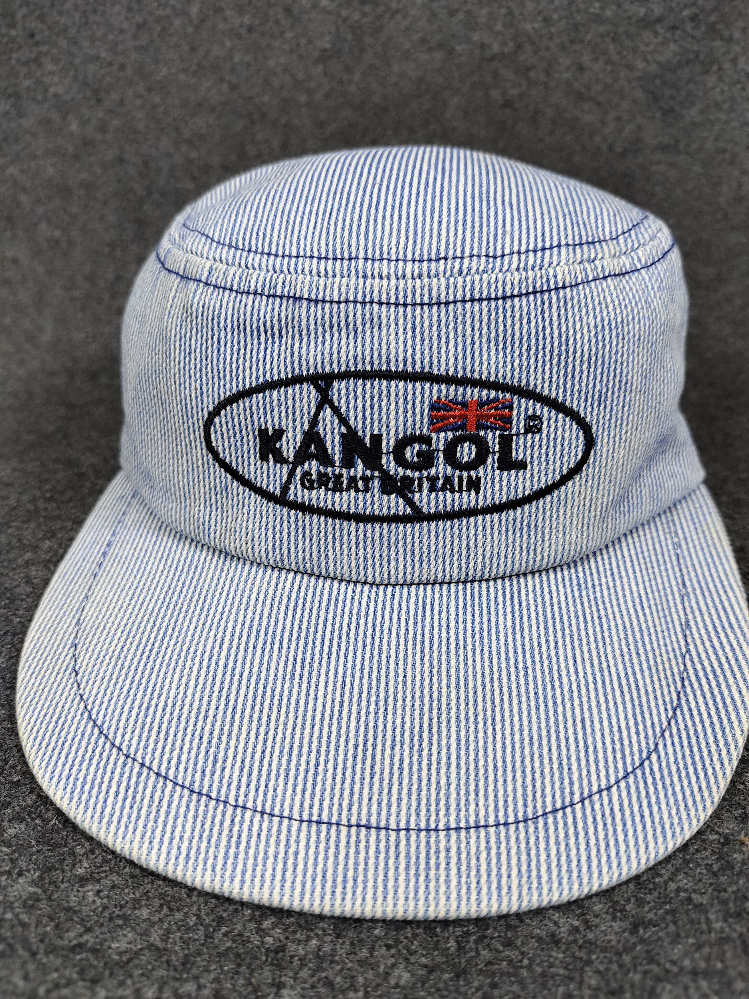 Kangol 90s Kangol🇬🇧 Heritage Hickory Stripe Army Workwear Caps Size ONE SIZE - 3 Thumbnail