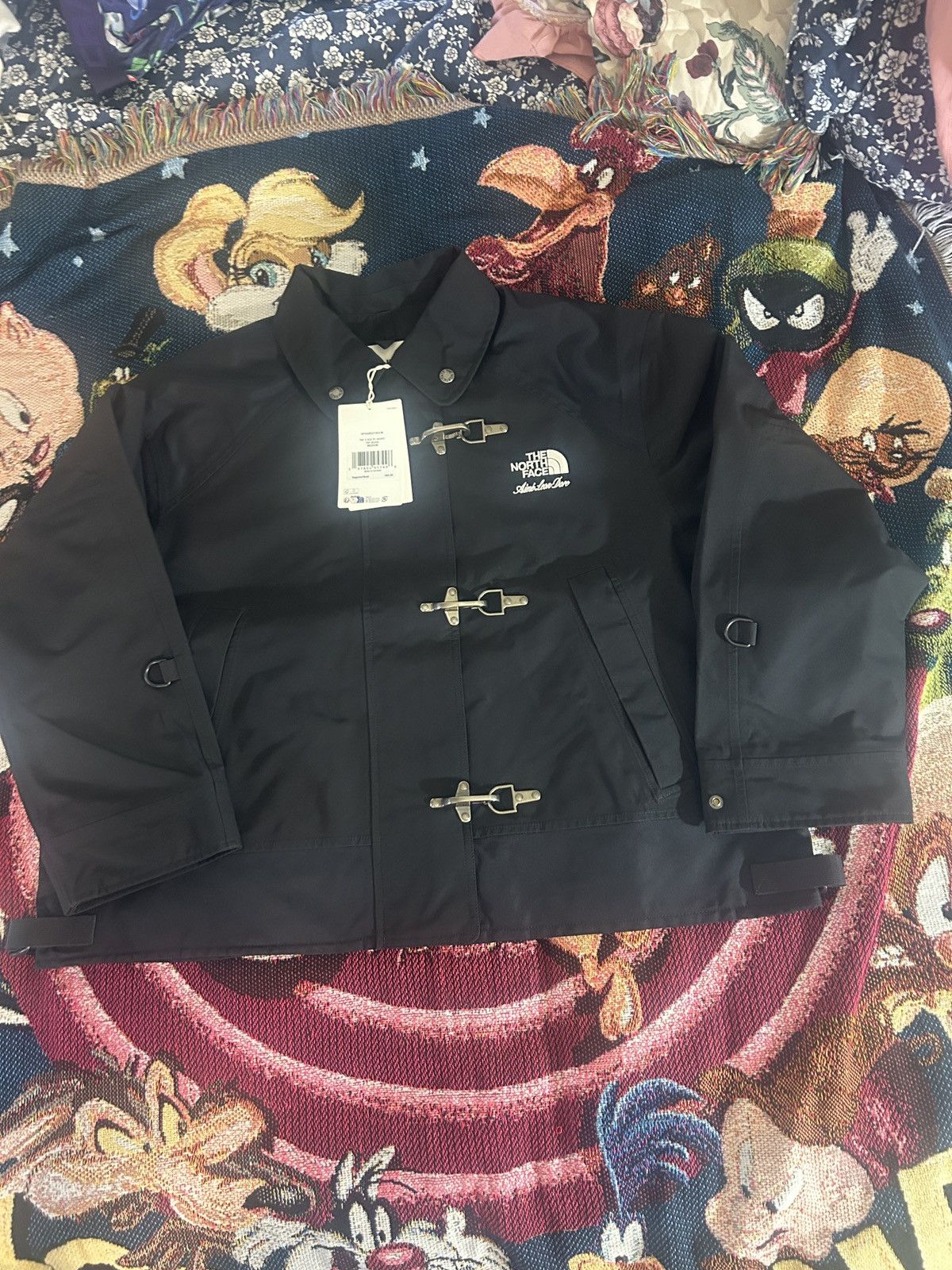 Aime Leon dore x north face firefighter jacket large