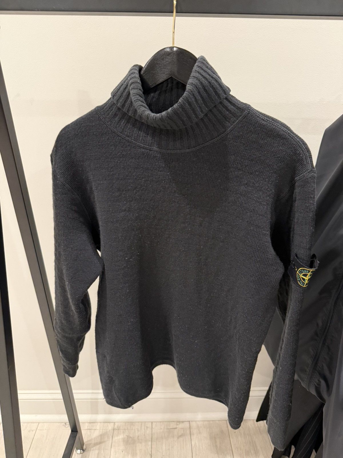 Stone Island Stone Island Wool Turtleneck Sweater Size US XL / EU 56 / 4 - 1 Thumbnail
